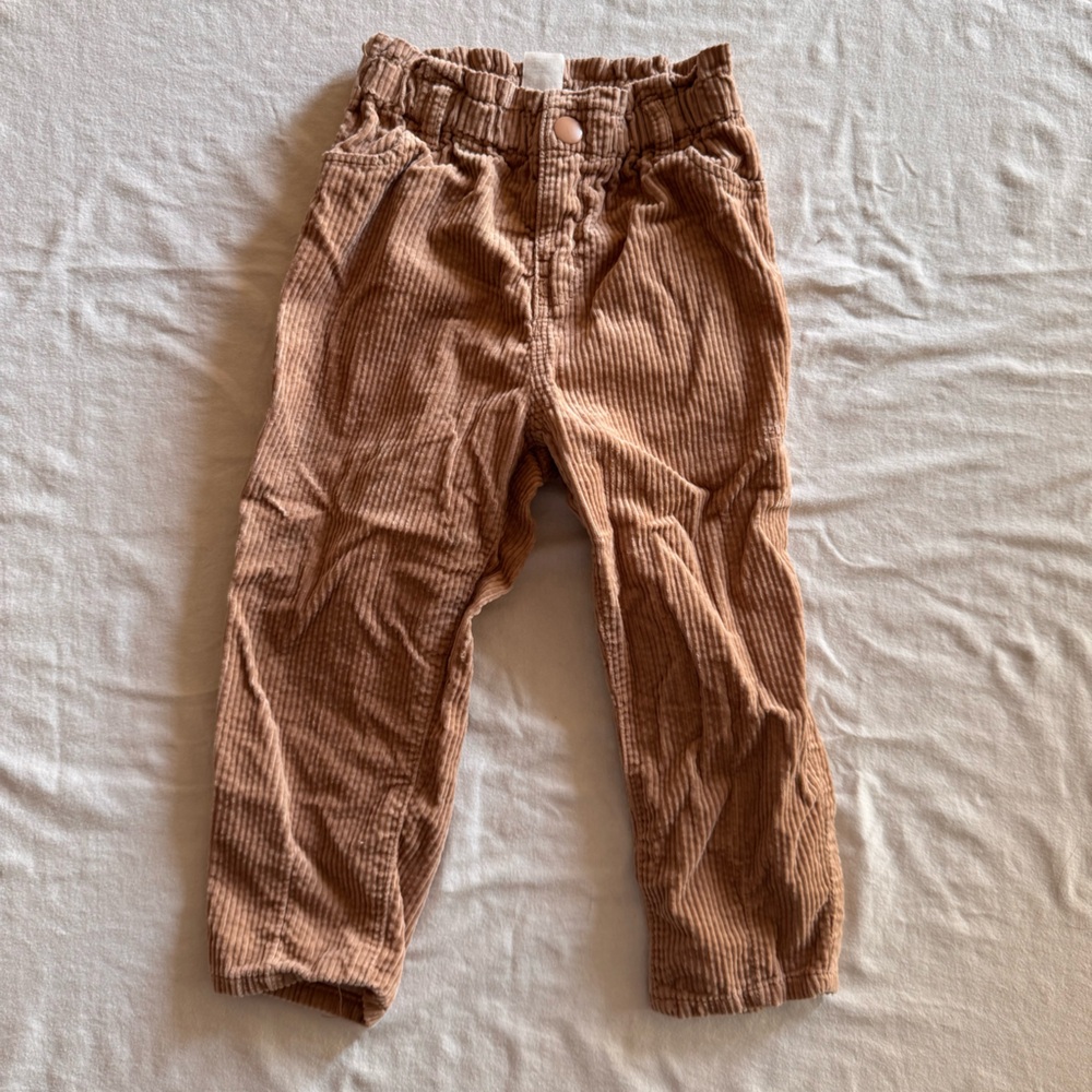 H&M Kids Tan Corduroy Pants